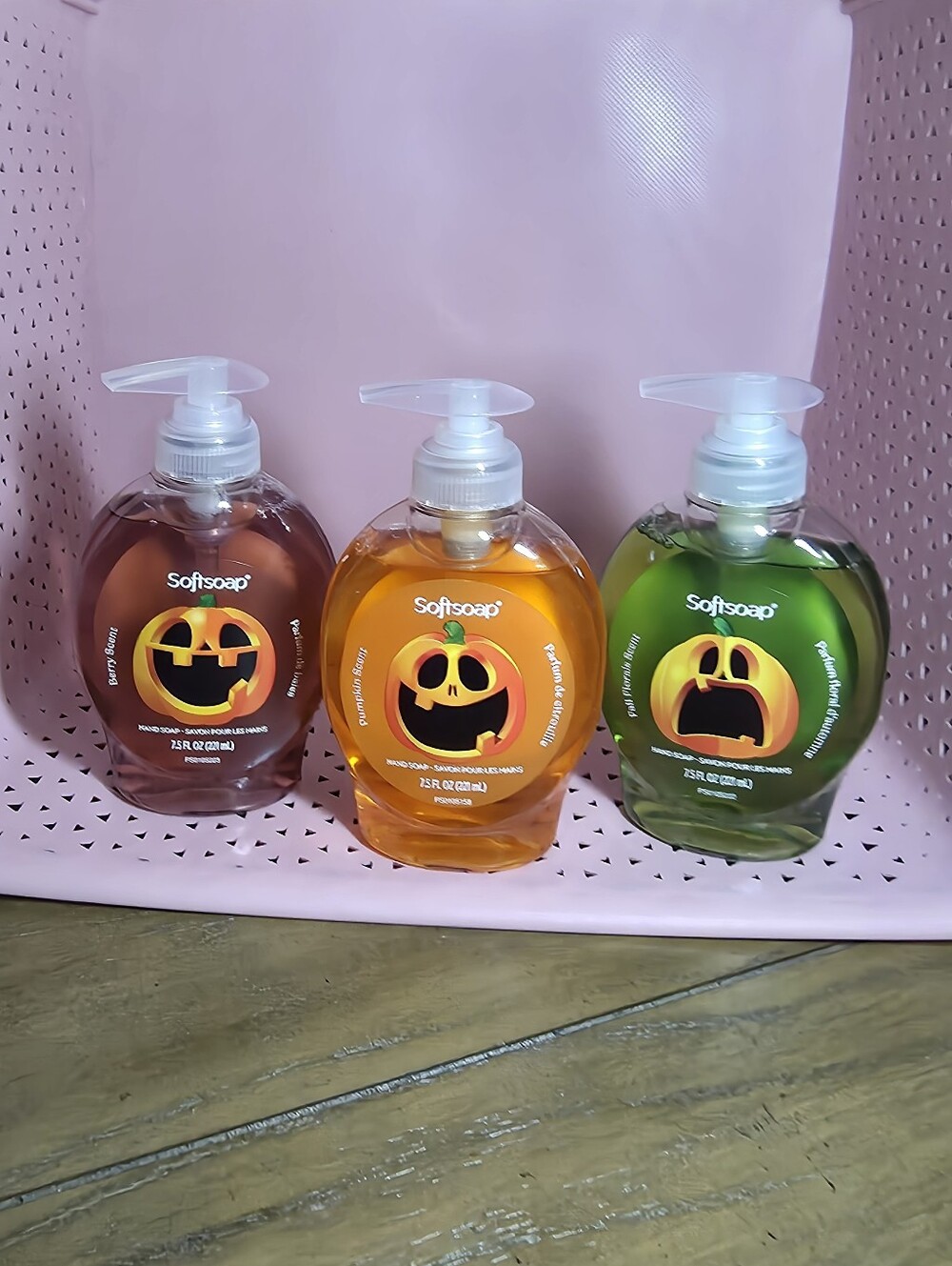 Jack-O-Lantern Fall Floral Hands